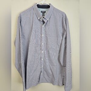 Men's Blue Checkered Shirt